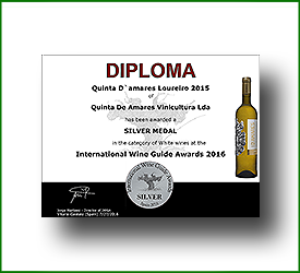 Loureiro 2015 - International Wine Guide Awards 2016 - Medalha de Prata