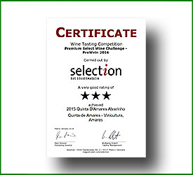 Alvarinho 2015 - Premium Select Wine Challenge - ProWein 2016