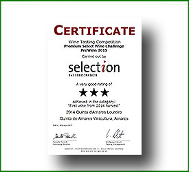 Loureiro 2014 - Medalha de Prata Selection - GENUSSMAGAZIN