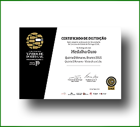 Alvarinho-Loureiro 2015 - Wines of Portugal Challenge 2016 - Medalha de Ouro