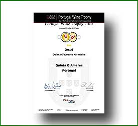 Alvarinho 2014 - Medalha de Ouro - Portugal Wine Trophy 2015