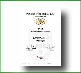 Superior 2014 - Medalha de Ouro - Portugal Wine Trophy 2015